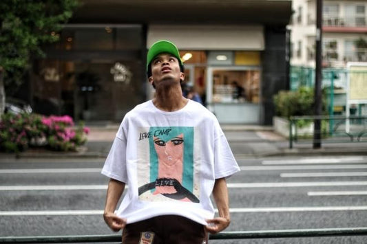 LOVE CAMP DRIVE WIDE TEE