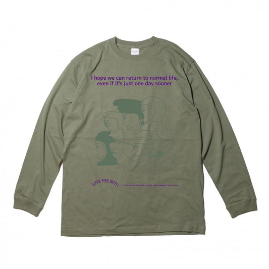 LOVE FOR NOTO LONG SLEEVE TEE ROOM MATE ver.