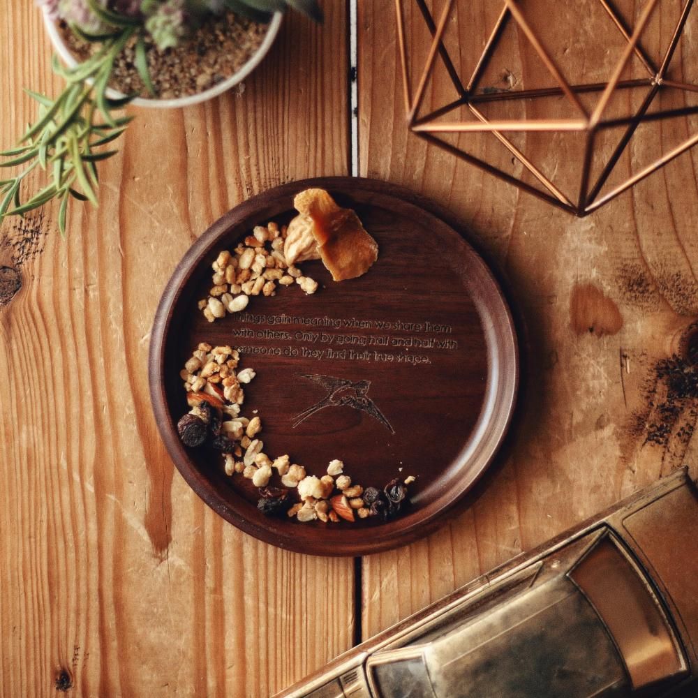 【予約商品:7月下旬以降お届け予定】BLACK WALNUT STACKING DISH M ND Ver.