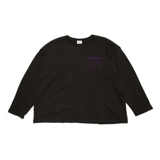 HEMP LONG SLEEVE TEE WIDE PRINTED DAYBREAKS