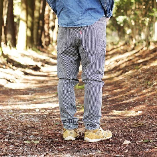 S600-s Sarouel Denim Stretch -HICKORY-