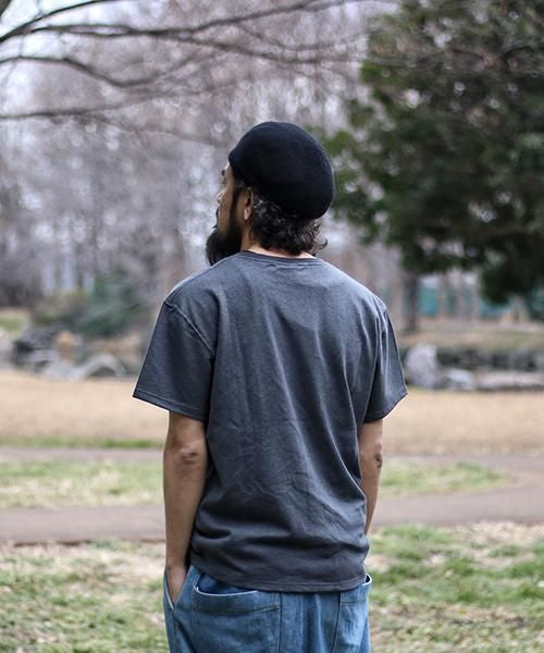 CREW NECK HEMP TEE HEAVY2 PRINTED