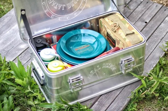 ALUMINUM CONTAINER 105 SILVER