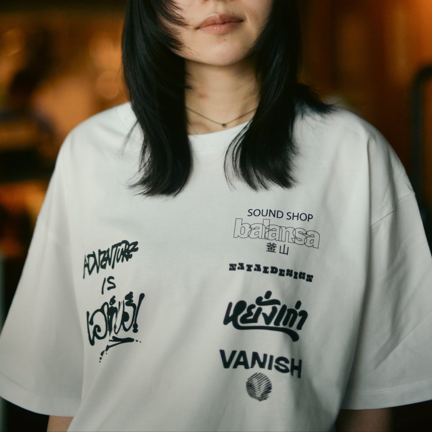 【予約商品:10月上旬以降のお届け予定】"VANISH WORLD TOUR" KOREA TOUR TEE