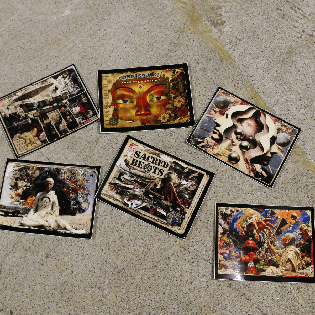 ANARCHIC ADJUSTMENT STICKER SET