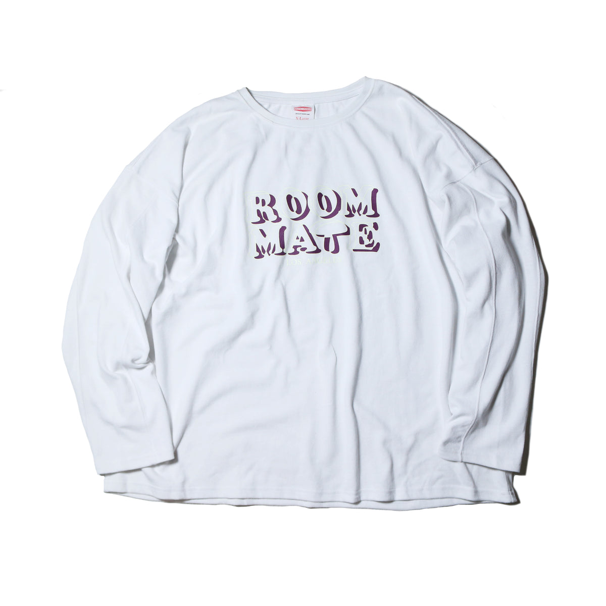 ROOM MATE MULTI PRINT L/S HEMP TEE
