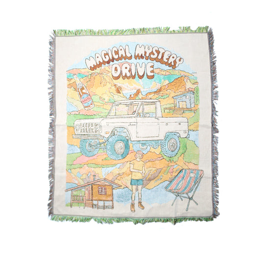 MAGICAL MYSTERY DRIVE BLANKET "THE PICK UP”