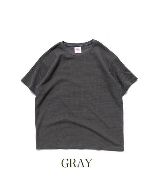 HEAVY WAFFLE TEE