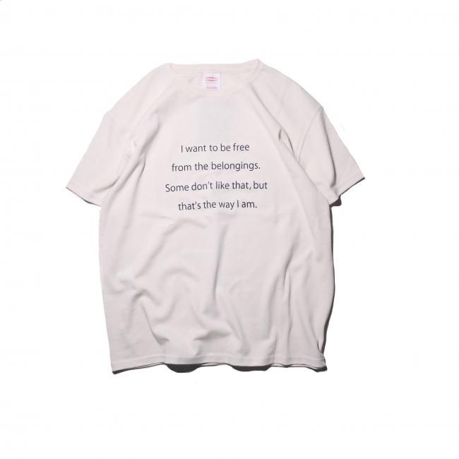 CREW NECK HEMP TEE HEAVY２ PRINTED