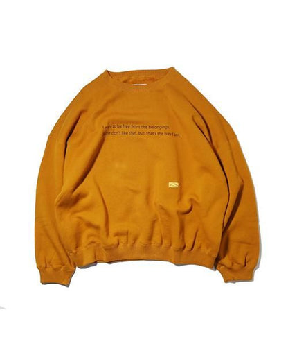 C.C.SWEAT CREW NECK