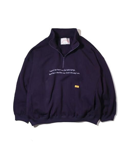 C.C.SWEAT HALF ZIP
