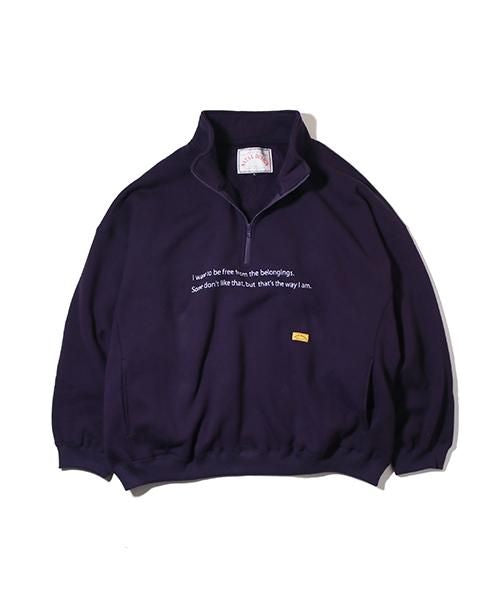 C.C.SWEAT HALF ZIP