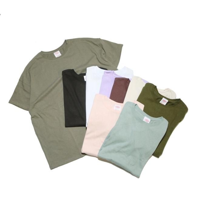 CREW NECK HEMP TEE HEAVY 4