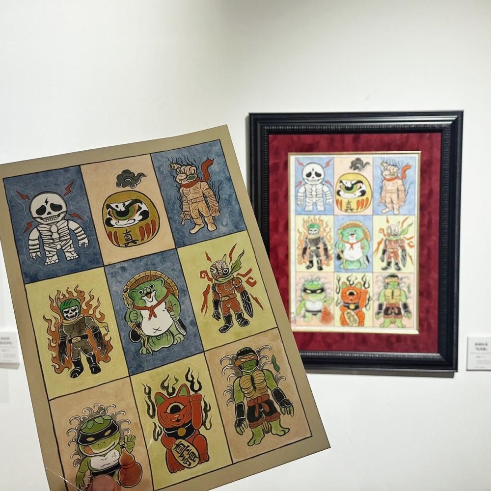【予約商品】REAL HEAD 玩具絵ステッカーシート
