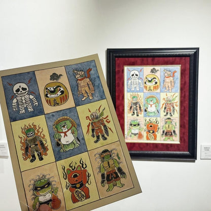 【予約商品】REAL HEAD 玩具絵ステッカーシート