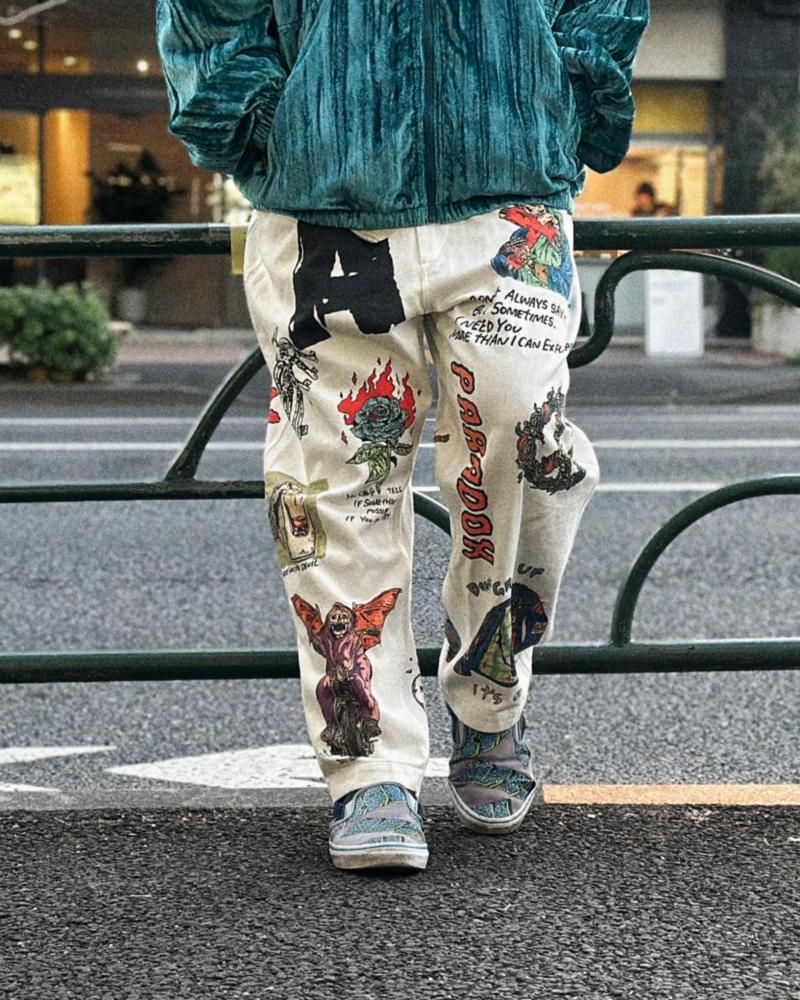 【予約商品：5月下旬以降のお届け予定】HIROTTON SKATE PANTS