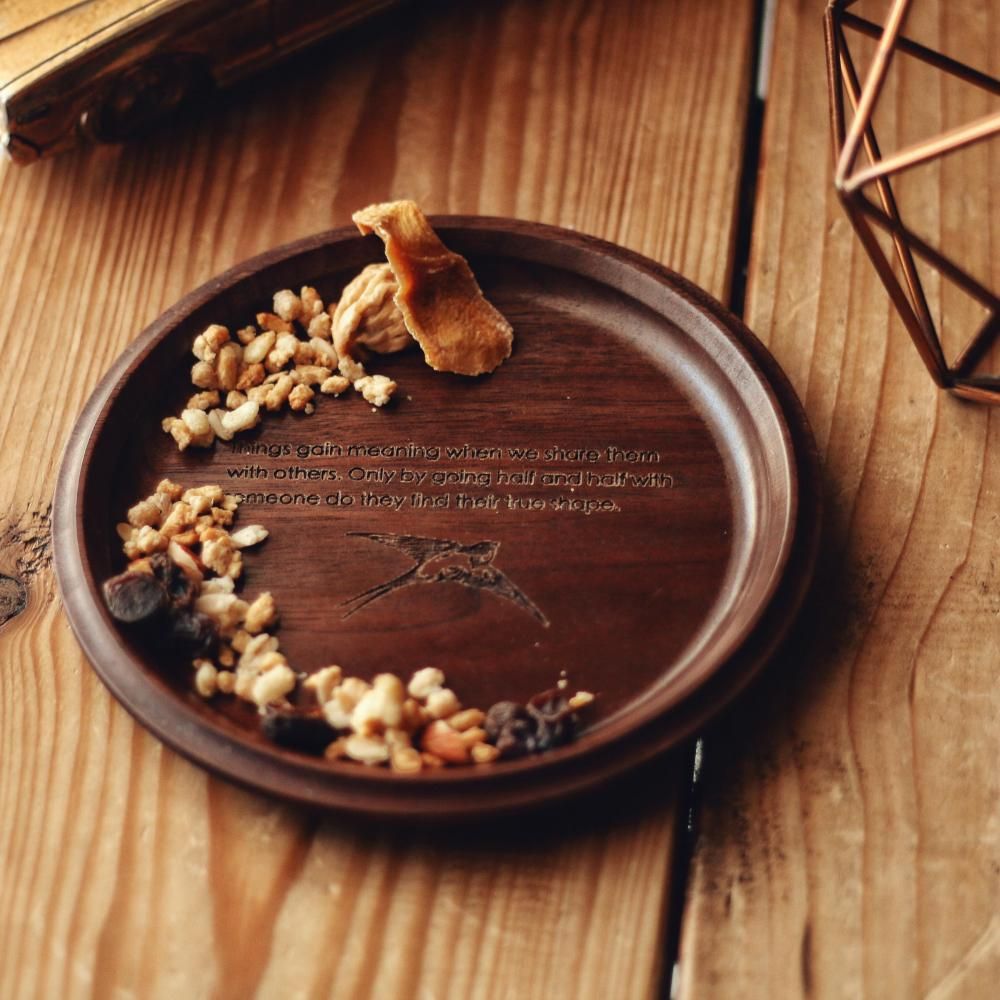 【予約商品：7月下旬以降お届け予定】BLACK WALNUT STACKING DISH M ND Ver.