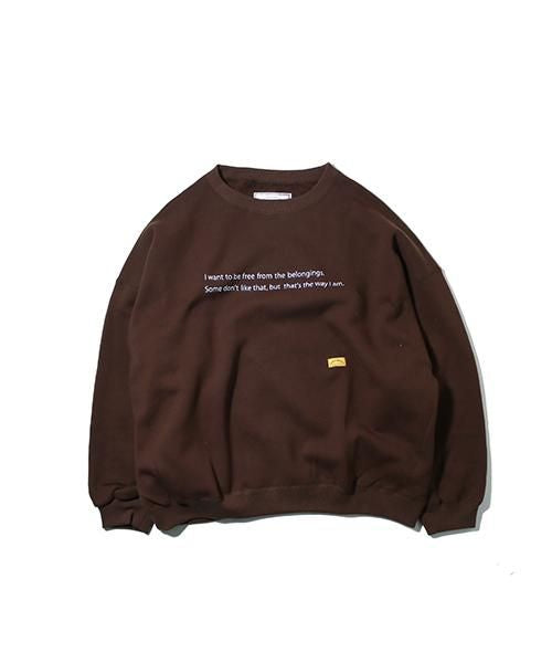 C.C.SWEAT CREW NECK