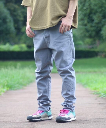 S600-s Sarouel Pants Stretch   -GRAY-
