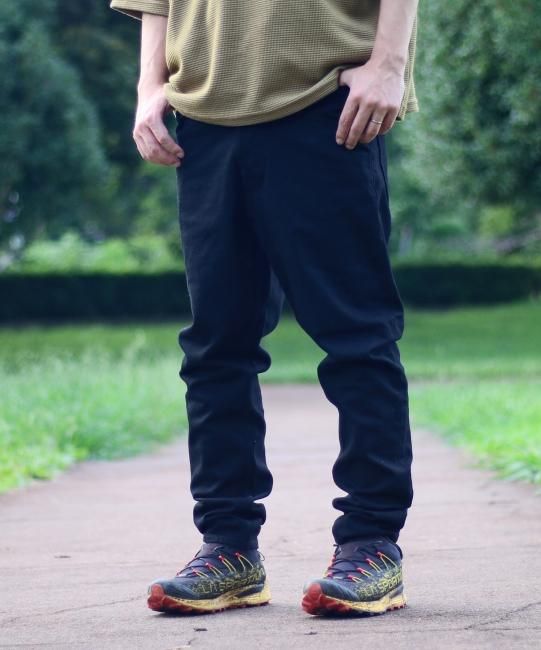 S600-s Sarouel Pants Stretch   -ALL BLACK-