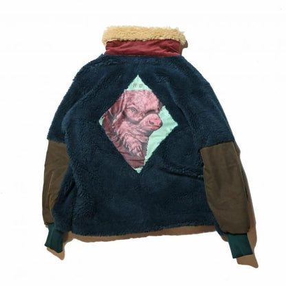 WHITE BUFFALO LIGHT BOA JACKET PICTURE BACK