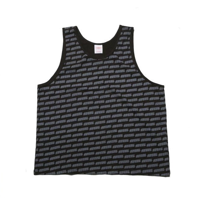 HEMP TANK TOP FAINT PRINTED
