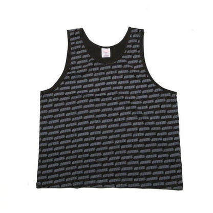 HEMP TANK TOP FAINT PRINTED