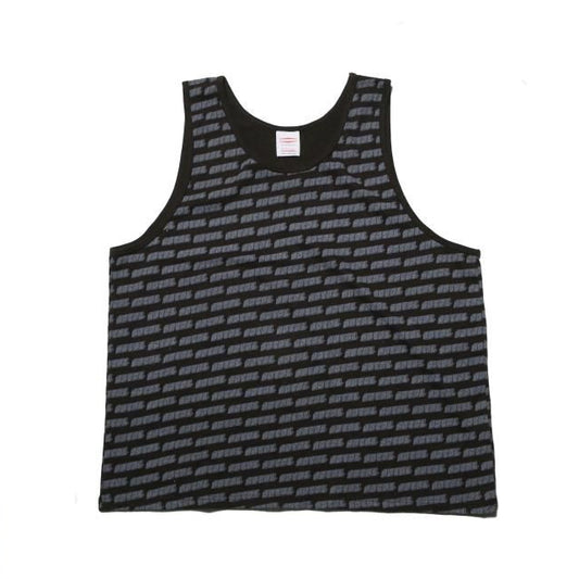 HEMP TANK TOP FAINT PRINTED