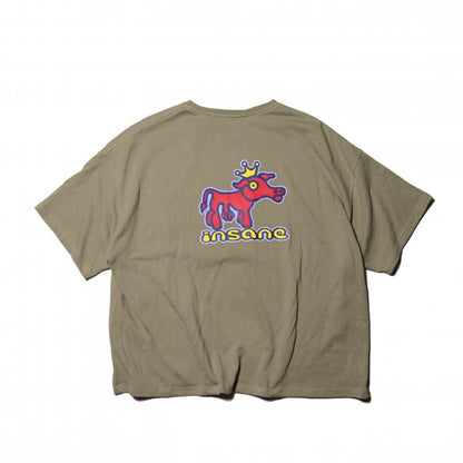 HEMP WIDE TEE mad cow ver.