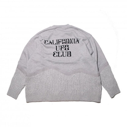 NEEDLE PUNCH UFO CLUB CREW SWEAT