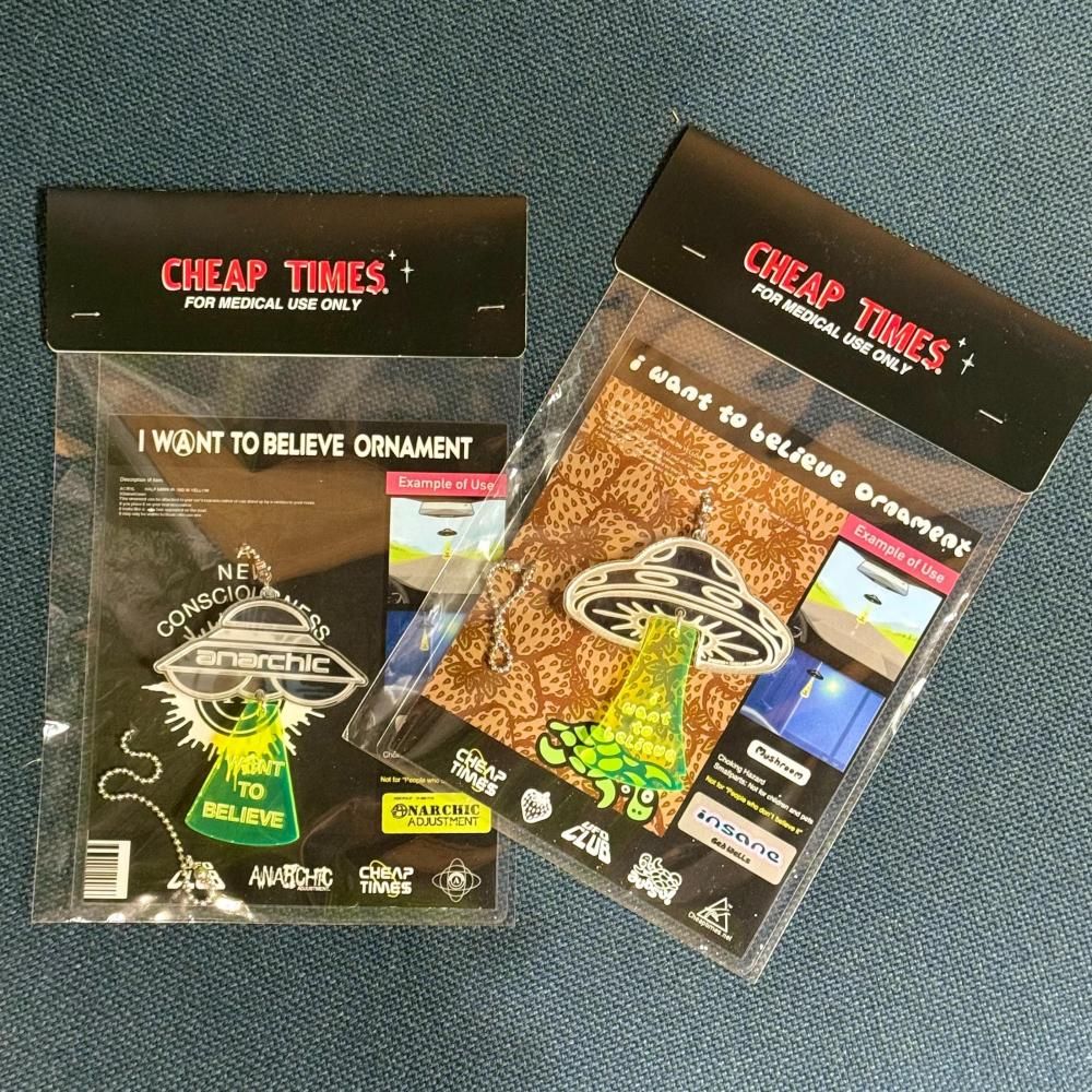 【予約商品：1月下旬以降のお届け予定】CHEAPTIMES UFO オーナメント