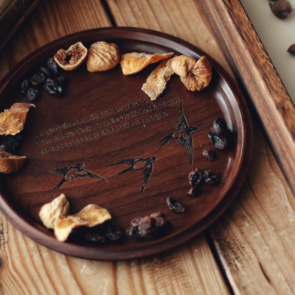 【予約商品：7月下旬以降お届け予定】BLACK WALNUT STACKING DISH L ND Ver.