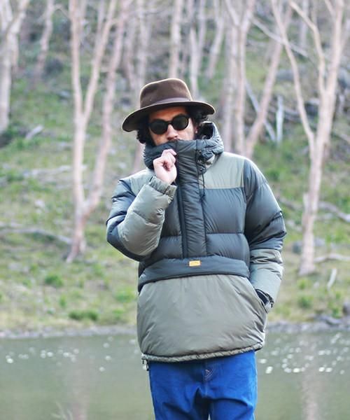 LIST × NANGA PULLOVER DOWN JACKET