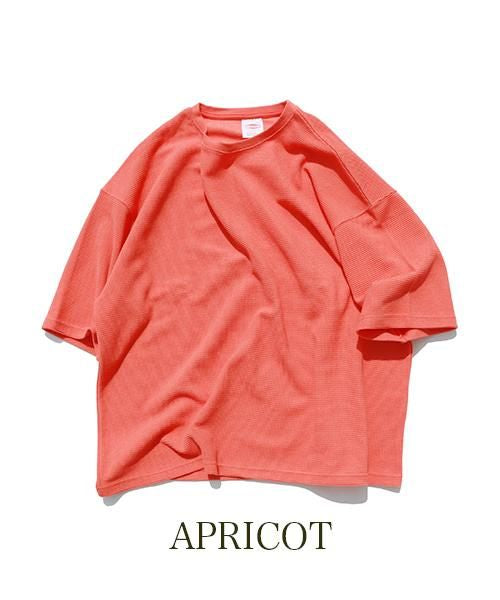 HEAVY WAFFLE WIDE TEE