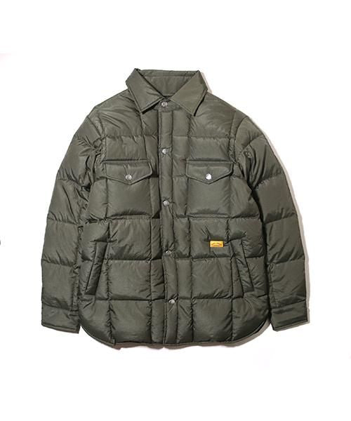 QUILTED DOWN SHIRTS JACKET