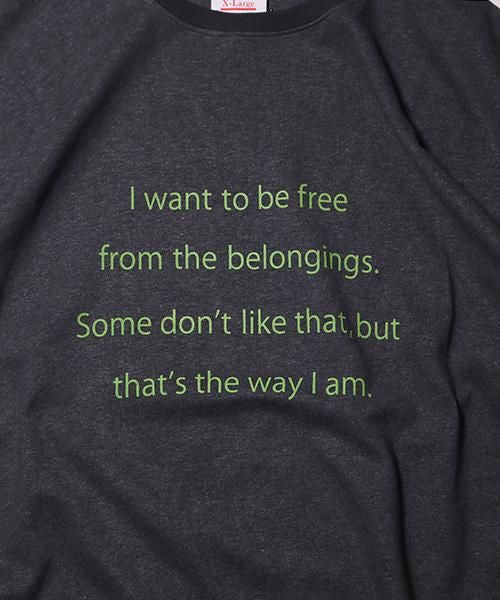 CREW NECK HEMP TEE HEAVY２ PRINTED