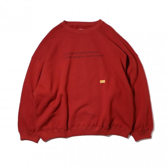 C.C.SWEAT CREW NECK