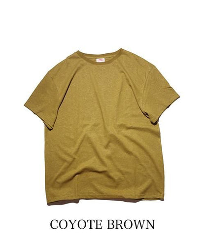 CREW NECK HEMP TEE HEAVY 3