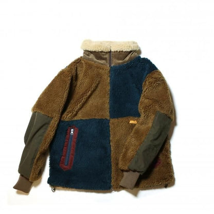 WHITE BUFFALO LIGHT BOA JACKET PICTURE BACK MIX