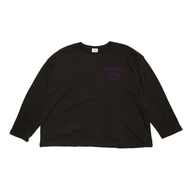 HEMP LONG SLEEVE TEE WIDE PRINTED DAYBREAKS