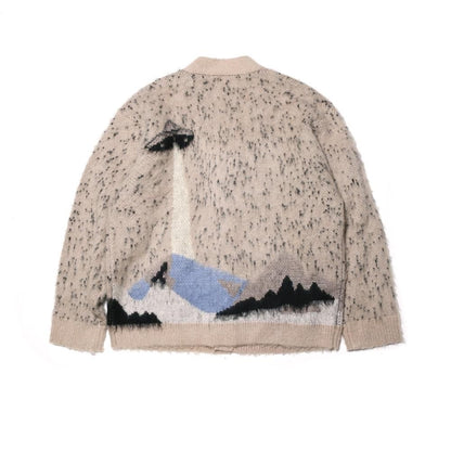 I WANT TO BELIEVE KNIT CARDIGAN
