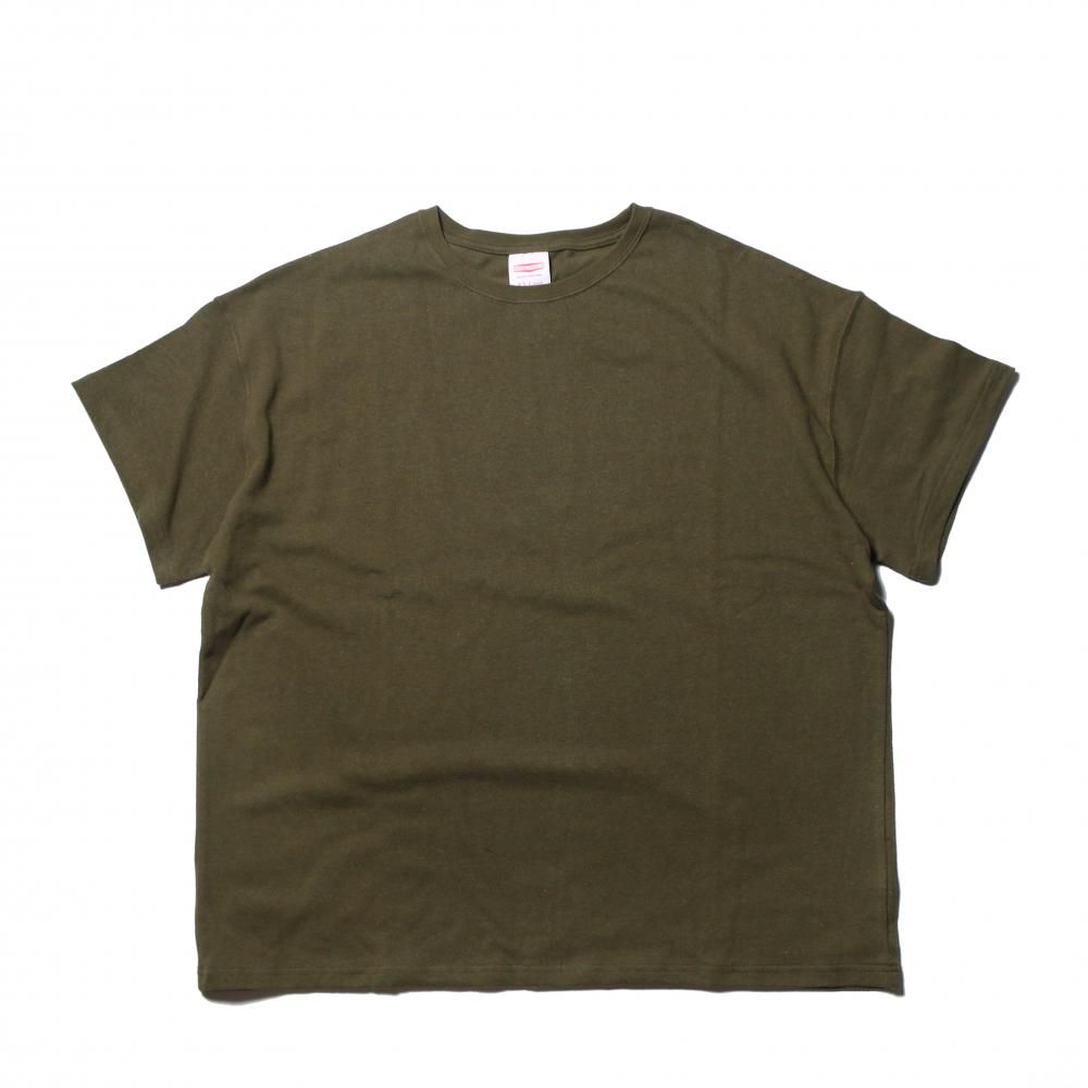 CREW NECK HEMP TEE HEAVY 5
