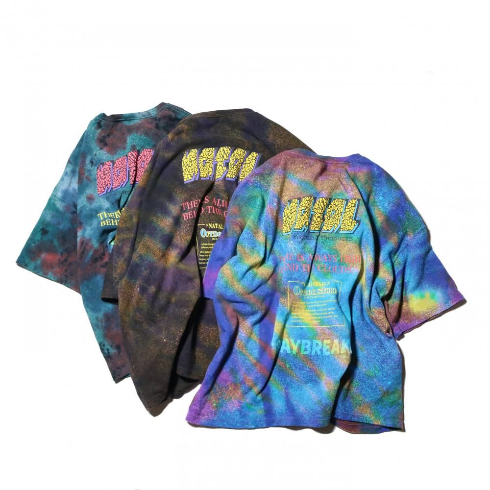 HEMP WIDE TEE DAY BREAK DYE ver.