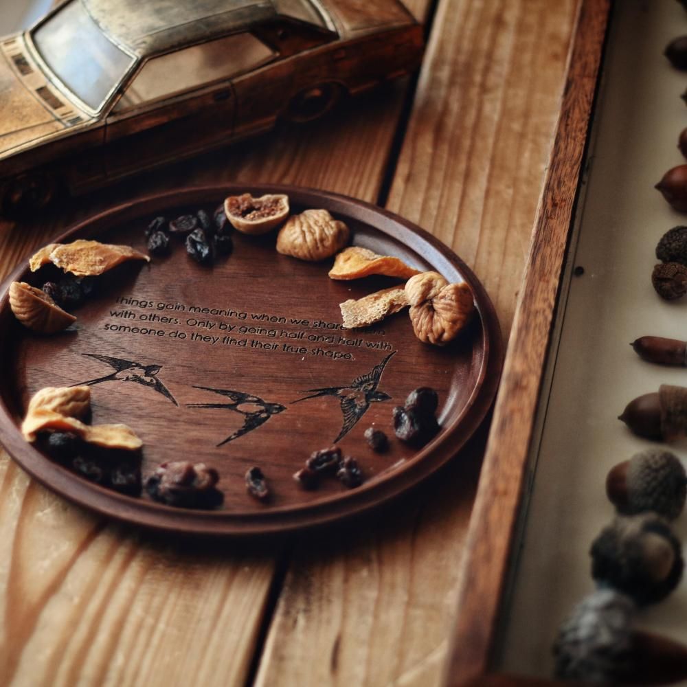【予約商品：7月下旬以降お届け予定】BLACK WALNUT STACKING DISH L ND Ver.