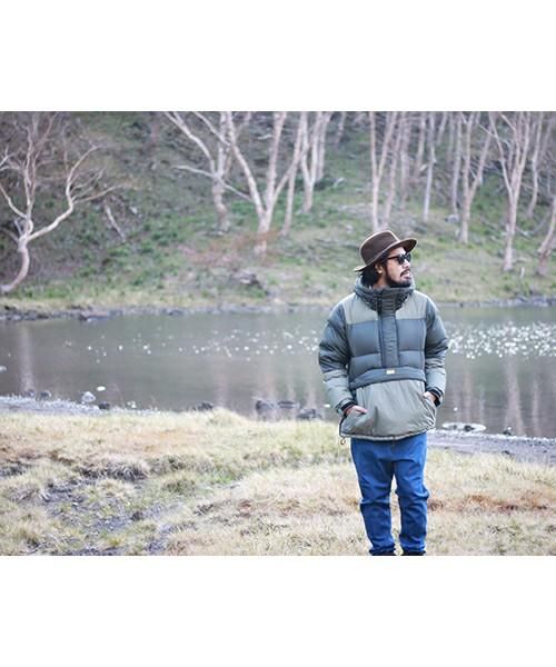 LIST × NANGA PULLOVER DOWN JACKET