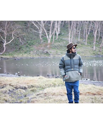 LIST × NANGA PULLOVER DOWN JACKET