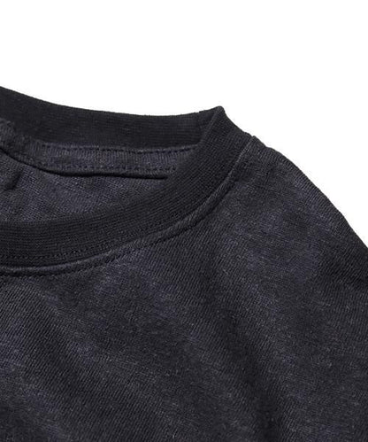 CREW NECK HEMP TEE HEAVY２ PRINTED