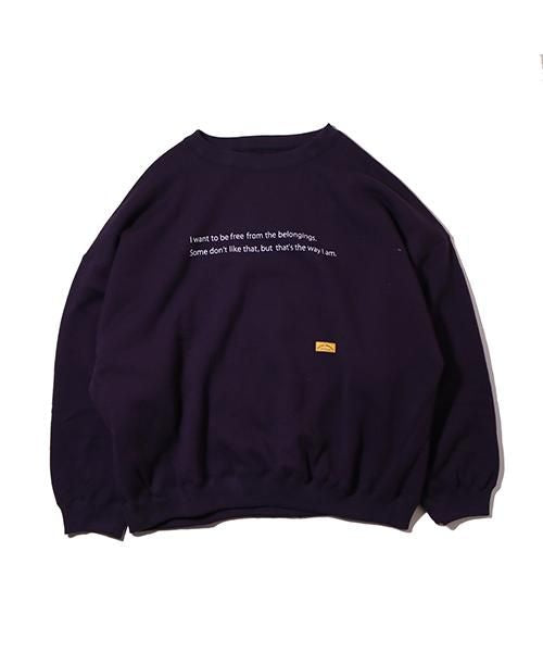 C.C.SWEAT CREW NECK