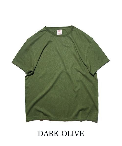 CREW NECK HEMP TEE HEAVY 3