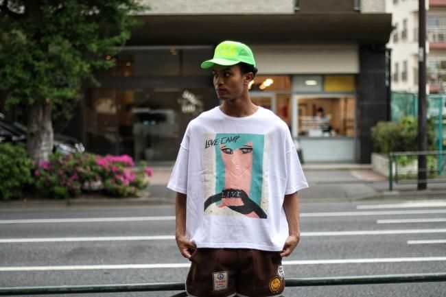 LOVE  CAMP DRIVE WIDE TEE